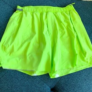 Lululemon lined exercise shorts